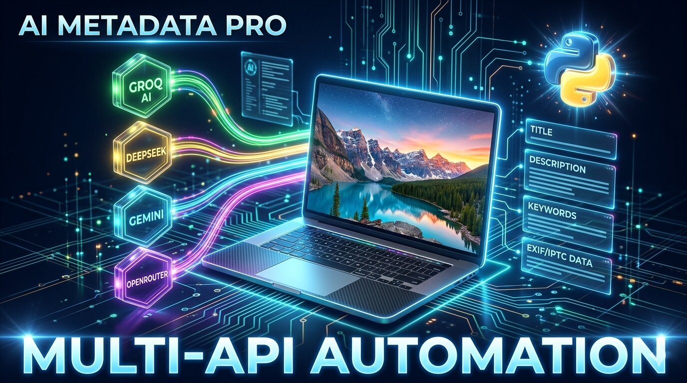 SEO Image Caption Generator Pro – Multi-API Configuration Panel (Gemini, OpenAI, Claude)